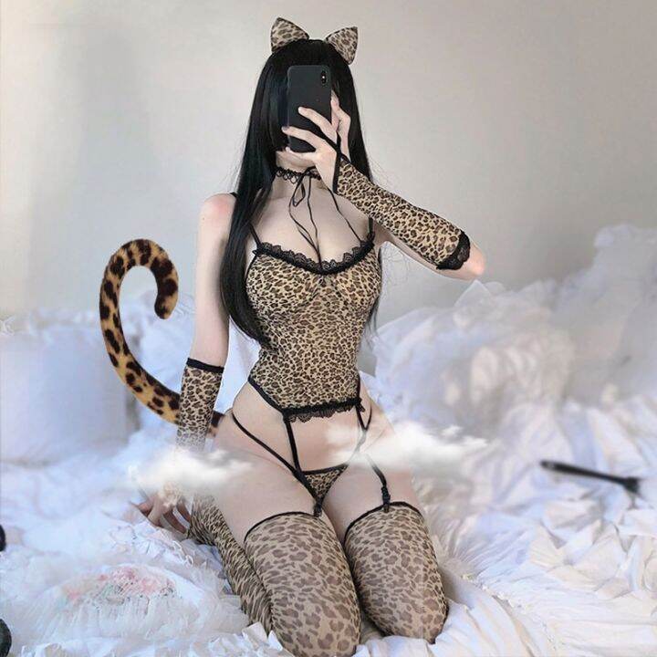 Animal Sexy Girls - Sexy Lingerie Porn Leopard Print Cosplay Animal Costume Leopard Girls  Erotic Lingerie Cat Ear Roleplay Sex Sets Women Uniform | Lazada PH