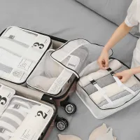 Travel Storage Bag Visual Waterproof Finishing Bag Travel Travel Clothing Sub-Packaging Storage Bag Luggage OrganizerShoe Bags