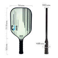 พื้นผิวโปร่งใสการออกแบบใหม่16มม. Pickleball Paddle - Gravity Paddle พร้อม Sweetspot Power Core และ Comfort Grip