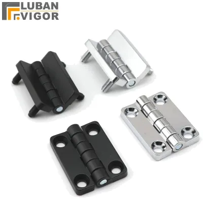 CL209 Industrial cabinet hinge zinc alloy with stud hinge 54*40   For Electric cabinet box strong and sturdy Door Hardware  Locks