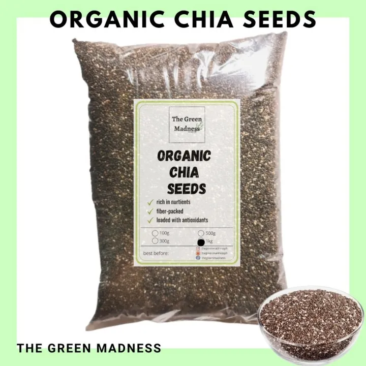 1kg Organic Chia Seeds Lazada Ph 8254