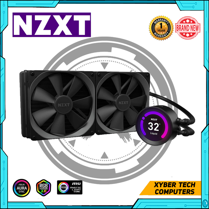 Nzxt Kraken Z63 280mm Aio Liquid Cooler With Lcd Display Lazada Ph 7711