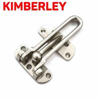 KIMBERLEY กลอนรูดซิ้งค์ ขอค้ำกิ๊ป Door Guard ชุบนิเกิ้ล NO.730-4” NS (Australia Zinc Ingot)