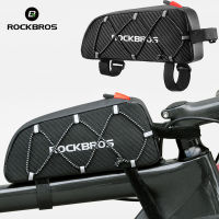 ROCKBROS Waterproof Bike Front Tube Bag 1L Reflective Bicycle Top Frame Bags Large Capacity Ultralight Cycling Equipment New Bag