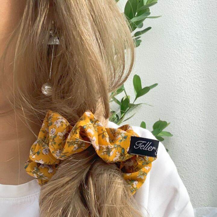 teller-of-tales-scrunchies-amber-summertime-collection