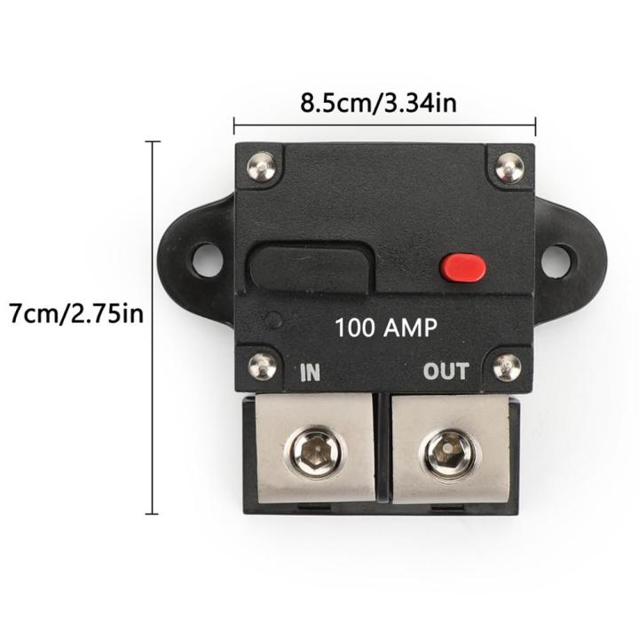 hot-sales-chukche-trading-shop-areyourshop-ตัวตัดวงจรโดยอัตโนมัติ100a-200a-250a-300a-รีเซ็ตด้วยตนเอง-inline-terminal-block-รถยนต์น้ำ