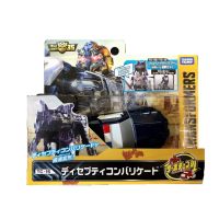 Transformers Takara Tomy 1 Step Turbo Changer Barricade ทรานส์ฟอร์เมอร์ส วันสเตป เชนเจอร์ บาริเคด สินค้าลิขสิทธิ์