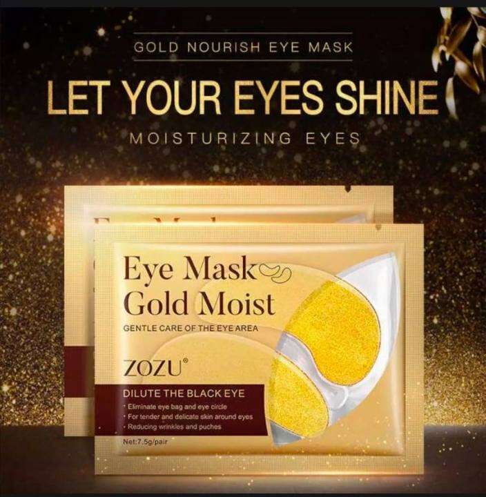 [AUTHENTIC] ZOZU Eye Mask Gold Nourish (FROM THAILAND) (7.5g per pair