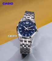 นาฬิกา Casio รุ่น MTP-1335D-2A standard Analog นาฬิกาข้อมือสำหรับผู้ชาย สาย stainless หน้าปัดสีน้ำเงินเข้ม - ของแท้ 100%รับประกันสินค้า 1 ปีเต็ม (ส่งฟรี