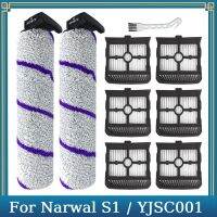 Accessories Kit for S1 / YJSC001 Wet Dry Vacuum Cleaner Roller Brush HEPA Filter Spare Parts