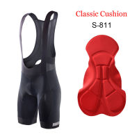 RION Cycling Bib Shorts Men Summer Bike Underwear Elastic Interface® Cushion MTB Mountain Bike Downhill 3D Padded Tights