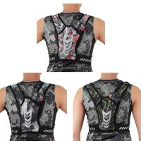 Reflective Running Vest Adjustable Waistband and Breathable Material Running Vest Phone Holder Chest Pack for Men Women