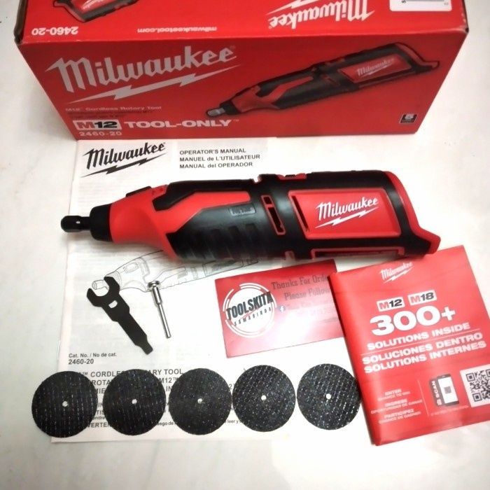 Cordless Rotary Tool Milwaukee 2460-20 M12 Tool Only Lazada Indonesia