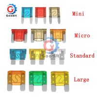 【DT】hot！ 10pcs Fuses 5A 7.5A 10A 15A 20A 25A 30A 35A 40A Amp Clip Assortment Type Fuse Set for Car Truck