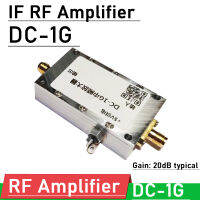 DC 1KHZ -1GHZ RF Power Amplifier HF VHF UHF FM Transmitter บรอดแบนด์ถ้าสัญญาณ Gain Push โมดูลสำหรับวิทยุ Ham 433M 868MHZ RFID