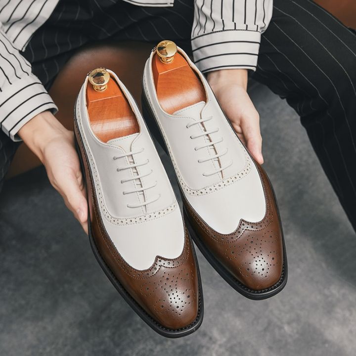 new-block-shoes-men-pu-stitching-lace-up-carved-business-dress-shoes-luxury-quality-comfortable-classic-oxford-wedding-shoes