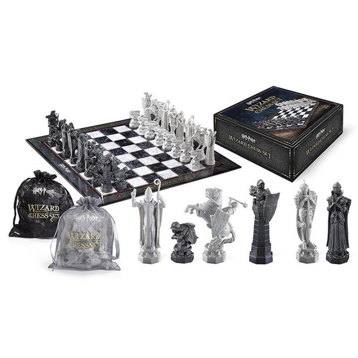 ชุดหมากรุกแฮร์รีพ็อตเตอร์-harry-potter-wizard-chess-set-hogwarts-final-challenge-international-chess