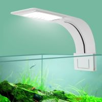 【LZ】☽■✕  Super Slim LED Aquarium Light Plantas crescem luz Iluminação de plantas aquáticas Lâmpada de clip à prova dágua para aquário 5W 10W 15W