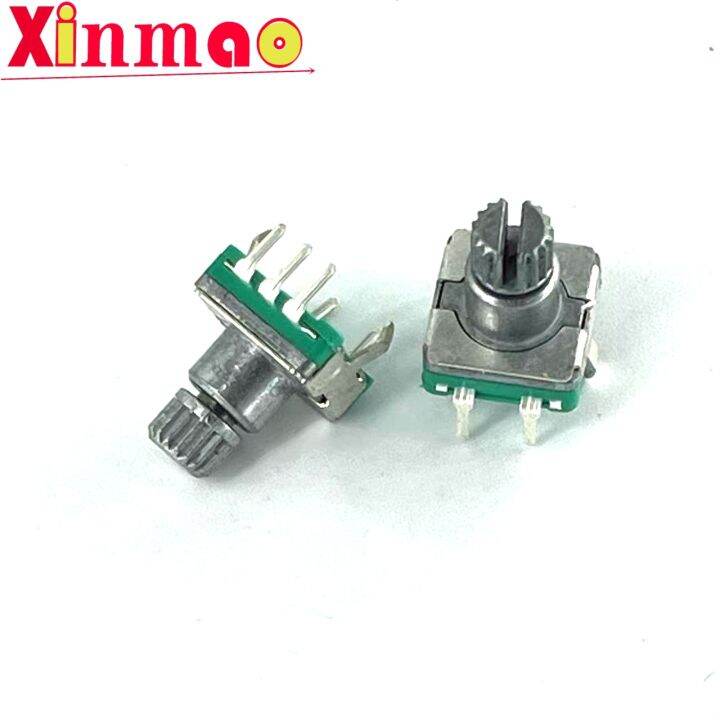 yf-ec11-rotary-encoder-car-navigation-dvd-volume-switch-30-positioning-15-pulses-with-10mm-flower-shaft