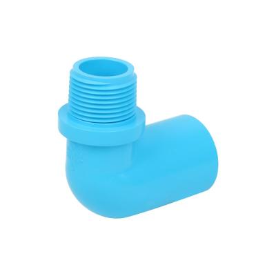 ข้องอ 90 เกลียวนอก-หนา SCG 1 นิ้ว สีฟ้าMPT ELBOW 90 PVC SOCKET SCG 1" LIGHT BLUE **คุ้มที่สุดแล้วจ้า**