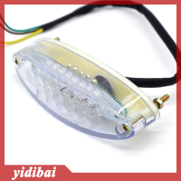 yidibai 28 LED 3W 12V รถจักรยานยนต์ไฟท้าย LED จักรยานไฟท้ายหยุดเบรค ellipse LIGHT