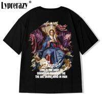 Lyprerazy ใหม่ Oversize Streetwear Tshirt Hip Hop ลำลอง T เสื้อ Harajuku ฝ้ายแขนสั้นเสื้อยืดฤดูร้อน Tops Tees