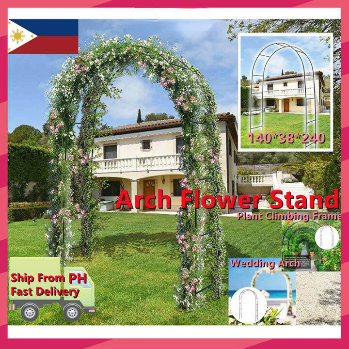 Wedding garden deco Wrought iron outdoor indoor arch flower stand grape