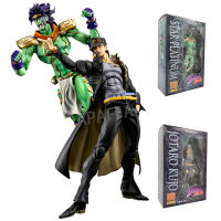 25ซม. Super Action รูปปั้น BIG Jotaro Kujostar Platinum อะนิเมะรูป JoJo S Bizarre Adventure Part.iii Action Figure ตุ๊กตาของเล่น