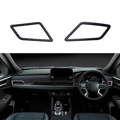 dfthrghd For Mitsubishi Outlander 2022 2023 Dashboard Air Outlet Vent Trim Cover Sticker Decoration Frame RHD