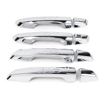 Chrome Door Handle Covers Trim Sticker For Honda CR-V CRV 2017 2018 2019 2020 2021 2022 W Smart Keyhole Exterior Accessories