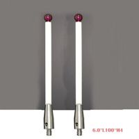 2Pcs CMM Probe Stylus 6mm Ball Tip CMM Contact Probe Ceramic Shaft Probe Testing Accessories For Renishaw A-5000-3712