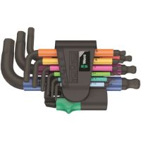 Wera 950/9 Hex-Plus Multicolor 2 L-Key Set Metric