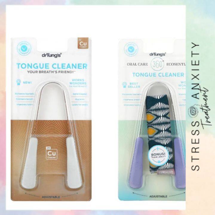 Dr Tungs, Copper, Tongue Cleaner Scraper, 1 Cleaner (Random Color ...