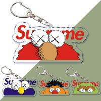 Creative Sesame Art Street พวงกุญแจ KeyRing แฟชั่น Super น่ารักการ์ตูนยอดนิยมสำหรับกระเป๋าจี้5AA อุปกรณ์ของขวัญ