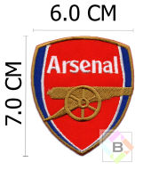 ตัวติดเสื้อ ตัวรีดเสื้อ อาร์ม Armpatch งานปักผ้า Arsenal อาร์เซนอล B009