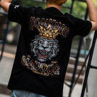 【hot tshirt】?? Maddogstreet® เสี้อยืดลาย รุ่น สิงโต แขนสั้น เสื้อยืดผู้ชาย