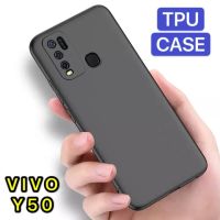 [คุณภาพดี] CASE VIVO Y50 เคสโทรศัพท์ วีโว่ เคส VIVO Y50 เคสซิลิโคน เคสนิ่ม TPU CASE VIVO Y50 สวยและบางมาก สินค้าใหม่