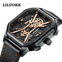 Liluoke Mens Watch High-End Luminous Waterproof Watch Mens Non-Mechanical Mens Watch