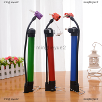 minglieyue2 1pcs จักรยานปั๊มเติมลมจักรยานมือมินิแรงดันสูงปั๊มจักรยาน Air Ball PUMP สำหรับอุปกรณ์บาสเกตบอลฟุตบอล