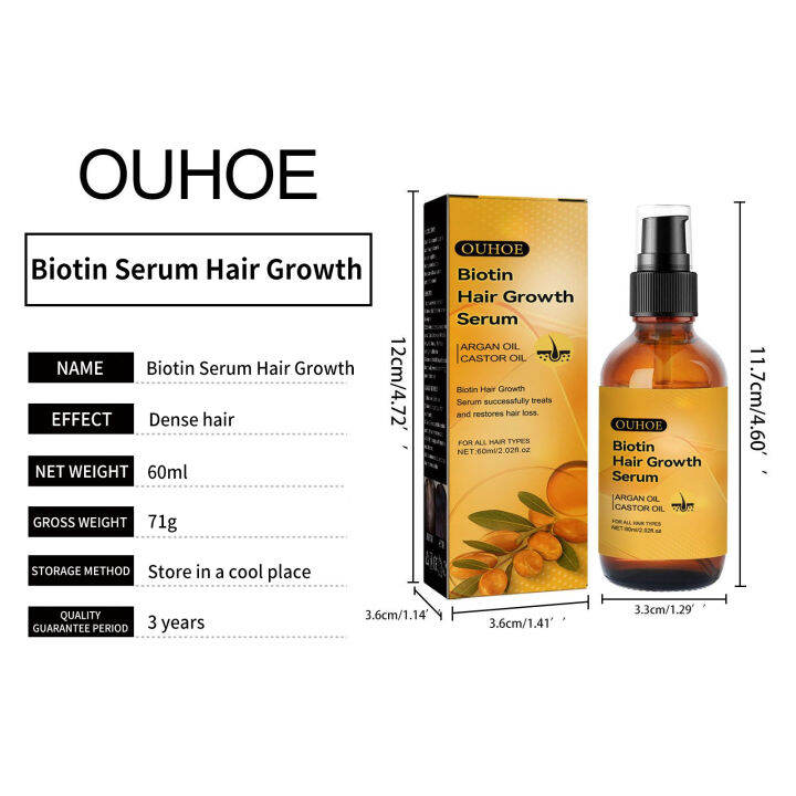 ouhoe-น้ำมัน-essential-เจริญเติบโตของเส้นผมอย่างรวดเร็วเซรั่มทรีตเม้นท์ปลูกผม-dense-ความงามอุปกรณ์ดูแลสุขภาพผมบางเซรั่มการเจริญเติบโตของเส้นผมการทำให้ผมร่วงป้องกันผมร่วงสำหรับผู้หญิงและผู้ชาย-60มล-กล่