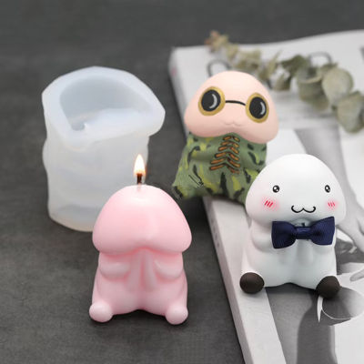 Candle Molds Ornament Mold Doll Mold Aromatherapy Plaster Mold Candle Silicone Mold Cute Mold Cartoon Stencil