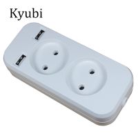 ▽✷ USB extension Socket usb wall socket outlet wall plate KF-01-1 plate chargers israel home improvement P-01