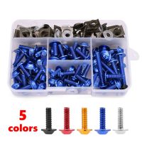 175PCS For Suzuki B-KING GSXS1000 RM 250 X250 Z250 Z450 Universal Motorcycle Fairing Body Bolts Kit Fastener Clips Screw Nuts Nails  Screws Fasteners