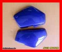 SUZUKI RC80 RC100 SIDE COVER SET "BLUE" #ฝากระเป๋าข้าง RC80 RC100