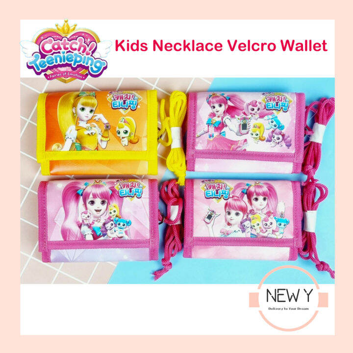 [CATCH TEENIEPING] Kids Necklace Velcro Wallet Lazada PH