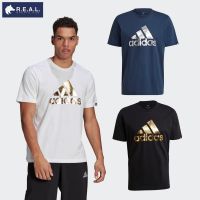 เสื้อยืดพิมพ์ลาย Adidas รุ่น Foil Logo [ GV2913 GL3704 GL3703 ]