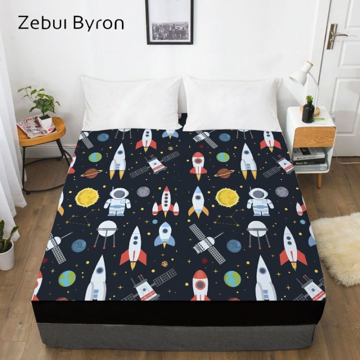 3d-cartoon-fitted-sheet-for-kids-baby-childrenbed-sheet-with-elastic-queen-king-customrocket-space-mattress-cover-150-160x200