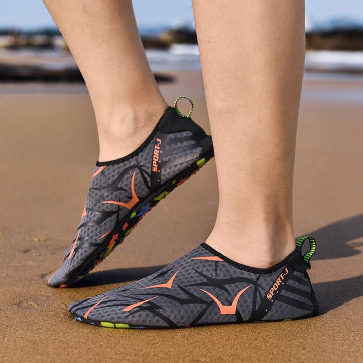 lazaralife-รองเท้าลุยน้ำสำหรับสตรีและบุรุษ-ถุงเท้าแห้งเร็วสำหรับการดำน้ำสกูบาดำน้ำตื้นว่ายน้ำพายเรือเล่นบอร์ดเล่นเจ็ตสกีกีฬาทางน้ำ-เลือกสีและขนาดได้
