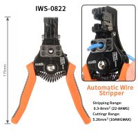 เครื่องตัดสายไฟ IWS-0822มัลติฟังก์ชันคีมปลอกสายคีมปอกอัตโนมัติ HS-700B ช่างไฟฟ้าอเนกประสงค์