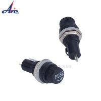 5pcs/lot 5*20mm 6*30mm glass fuse holders 5x20 6x30 insurance tube socket fuse holder for insurance Panel Mount fusibles fuses